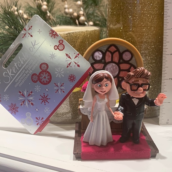 Disney Other - Disney UP Carl and Ellie wedding Sketchbook ornament collection. NWT